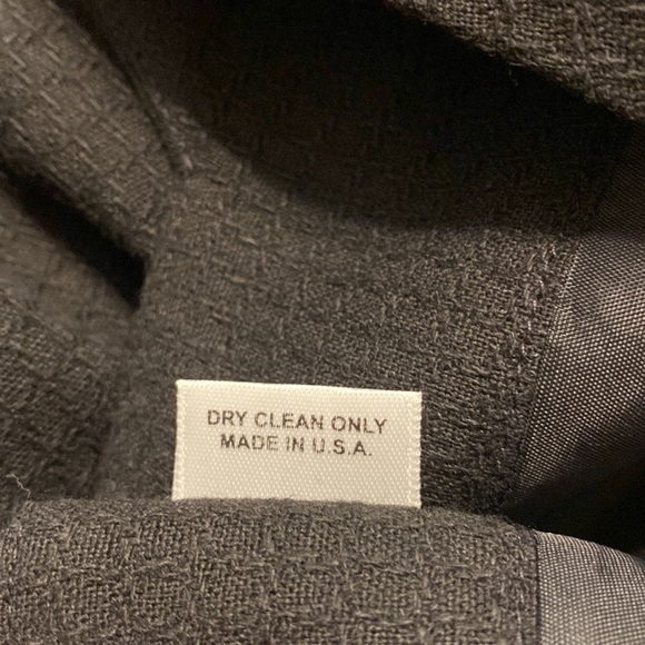 Amy Rigg Clothing Co Womens Size L Lagenlook Black Wool Blend Front Pleat Dress - Picture 5 of 8